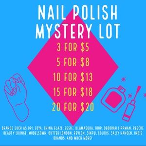 Nail Polish MYSTERY Lot of 20